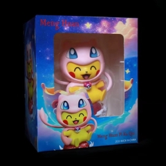Hàng Cao Cấp -  Mô Hình Pokemon pikachu cosplay mew bản cao cấp - Cao : 12cm - Nặng : 300gram - Figure pokemon - Full Box - N1-K51-T4-S2