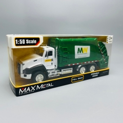 Mô Hình Xe Rác tỉ lệ 1:50 Hợp kim có thể mở cửa - bánh sau chạy cót - Dài 19cm - rộng 5cm - cao 7.5cm - nặng : 200gram - FULL BOX : box màu SKU : oto114 n3-k11-t3-s1