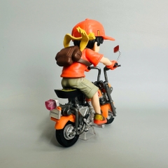 Mô Hình One piece Luffy lái xe máy cao 12cm nặng 300g , Figure Onepiece - Hộp Màu - N1-K7-T3-S2