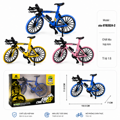 Mô Hình xe đạp đua tỉ lệ 1:8 - Dài 19.5cm - rộng 5cm - cao 12cm - nặng : 200gram - FULL BOX . SKU : XYB2024-2 - (VAT: 103-04-60)