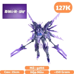 Mô Hình Lắp Ráp TRANSIENT GUNDAM GLACIER - MÔ HÌNH GDC - Cao : 15cm - Nặng : 200gram - SKU : 6690 - N1-K4-T3-S3