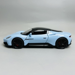 Mô Hình xe maserati xanh ngọc tỉ lệ 1:22 Hợp kim có thể mở cửa - bánh sau chạy cót - Dài 21cm - rộng 9cm - cao 5cm - nặng : 800gram - FULL BOX : box màu SKU : oto288 - N3-K12-T3-S1