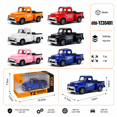 Xe thể thao bán tải nhiều màu sắc chất liệu hợp kim , tỉ lệ 1:36 : SKU : oto-YZ35401 ( Vat : 103-01-35 )