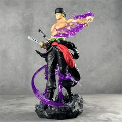 Mô Hình OnePiece Zoro enma - Cao 31.5cm - nặng 1350gram  - Phụ kiện : Kiếm + bán thân , Figure OnePiece -  có hộp màu K12-T4-S4