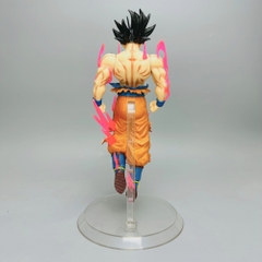 Mô Hình Dragon Ball Songoku vô cực tóc đen cởi trần dang tay - Cao 24cm - Nặng 300gram - Figure DragonBall - No box - N1-K44-T1-S2