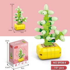 Bộ lắp ghép hoa 101pcs. SKU: LG-8938-4 ( VAT 001-06-11 ) K118-T1-S4