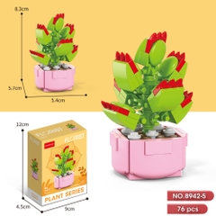 Bộ lắp ghép Hoa 76pcs. SKU: LG-8942-5 ( VAT 001-06-11 ) K131-T1-S5