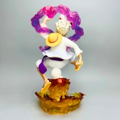 Mô Hình OnePiece Luffy gear 5 tai thỏ Đế Lửa siêu đẹp Cao 22cm - Nặng 500gram , Figure OnePiece - no box - N4-K5