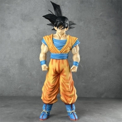 Mô Hình Dragon Ball Songoku dáng đứng + Bán Thân - Cao 48cm - Nặng 2000gram - Hộp Bìa carton - Figure anime Dragon ball N1-K37-T4-S8