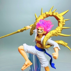 Mô Hình Onepiece luffy gear 5 vòng vàng bản có vũ khí cầm tay trạng thái chiến đấu cao 22 cm - OnePiece  - Có Hộp Đẹp - N4-K15
