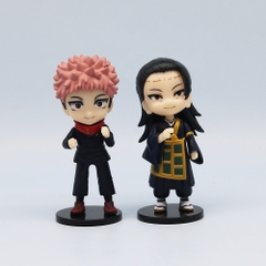 Mô Hình đồ chơi - JUJUTSU KAISEN bộ 6 nhân vật chú thuật hồi chiến Cao 3 - 9cm Nặng 250gram - No Box - Bọc túi OPP - N3-K43-T2-S2
