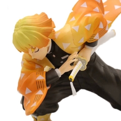 Hàng Cao Cấp - Mô hình figure Demon Slayer Agatsuma Zenitsu Cao 15cm - Kimetsu No Yaiba - Box màu , Vỉ Nhựa - A - 14