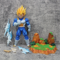 Mô hình DragonBall Vegeta kiêu hãnh + base tiểu cảnh siêu đẹp - Cao 34cm - nặng 1400Gram - Dragon Ball - Full Box