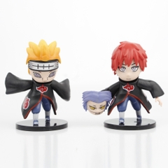 Hàng Cao Cấp - Mô hình Naruto Bộ 6 các nhân vật Naruto Bản B - Cao 9 - 10cm - nặng 100gram - Figure Naruto - No Box - N3-K38-T2-S2
