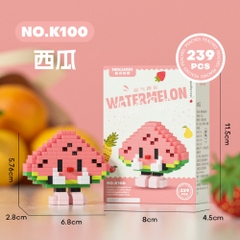Combo 12 Hộp- Bộ Lắp Ghép Các Loại Trái Cây - Full Box - Sku : LG-S1 - (VAT 001-C12-170) - K95-T2-S10