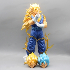 Mô Hình DragonBall Vegito dáng đứng - 3 đầu thay thế - Cao 38cm - nặng 2.7kg - Figure DragonBall - Box Bìa Carton