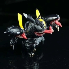 Mô Hình Pokemon pikachu cosplay Venom dáng đứng - Cao 10cm - nặng 300gram - Figure Pokemon - No box - K9-T2-S5