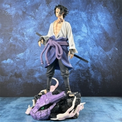 Mô Hình Naruto Sasuke dáng đứng siêu ngầu có base cao - 42cm - Nặng - 2000gram - Figure Naruto - Box xốp Hộp carton - N3-T5
