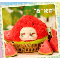 Hàng Chính Hãng - Blinbox kimmon trái cây blind box set 8 ngẫu nhiên - cao ~ 14cm - Nặng 500gram - Túi Mù - Hộp Màu