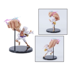 Mô hình OnePiece bộ 4 trạng thái luffy chiến đấu- Cao 9-14cm - nặng 500gram - Phụ kiện : Đế - Figure One Piece - No Box - N3-K42-T3-S3