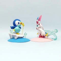 Mô Hình POKEMON Bộ 4 Pokemon có đế - Cao 8-10.5cm - Nặng 350gram - Pokemon - No Box - Bọc Túi OPP - N3-K35-T2-S1