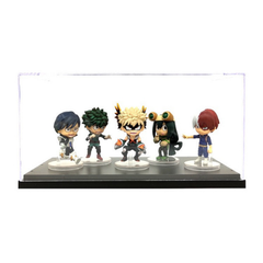 Mô Hình đồ chơi - 5 nhân vật Deku ,Lida Tenya ,Todoroki Shoto ,Bakugo Katsuki ,Asui - Học Viện Siêu Anh Hùng - No Box