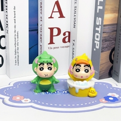 Mô Hình bộ 7 Shin bút chì cosplay động vật - Cao 6.5-8cm - nặng 450gram - Figure Cậu Bé Bút Chì - bọc túi OPP - Hộp Màu - HM123 - N3-K46-T2-S3