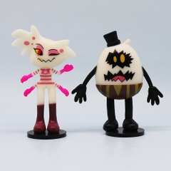 Mô hình Hazbin Hotel bộ 6 nhân vật Vaggie Angel Dust Alastor Charlie Morningstar Cao 10-11.5cm - Nặng : 200gram - Figure Hazbin Hotel - No Box n3-k41-t3-s2