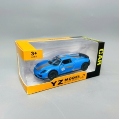 Mô Hình xe ferari xanh vạch cam 1:36 Hợp kim có thể mở cửa - bánh sau chạy cót - Dài 12cm - rộng 5cm - cao 4cm nặng : 200gram - FULL BOX : box màu SKU : oto312 - N3-K10-T2-S4