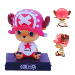Mô Hình đồ chơi - Tony Tony Chopper Chibi lắc đầu - One Piece - Có Hộp Màu - N3-K26-T2-S1