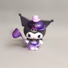 Mô hình kuromi bộ 6 kuromi - cao 7-8cm - Nặng 300gram - Bọc Túi - Full box - Có hộp mù n3-k32-t2-s1