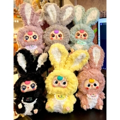 Hàng Xưởng Sản Xuất - Baby three Lily Rabbit Town Plush Thỏ Thị Trấn blind box ngẫu nhiên - cao 20cm - Nặng 500gram - Túi Mù - Hộp Màu