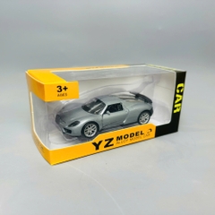 Mô Hình xe ferrari xám mới 1:36 Hợp kim có thể mở cửa - bánh sau chạy cót - Dài 12cm - rộng 5cm - cao 4cm nặng : 200gram - FULL BOX : box màu SKU : oto311 - N3-K4-T2-S2