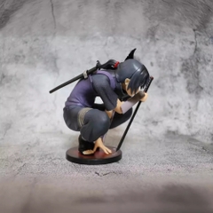 Mô hình Naruto Itachi Akatsuki dáng ngồi chiến đấu - Cao 13cm - nặng 400gram - Figure Naruto - Full Box N4-K15