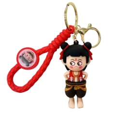 móc khóa natra liếc mắt - dây dài 11cm mô hình cao 6cm - nặng : 50gram - no box
