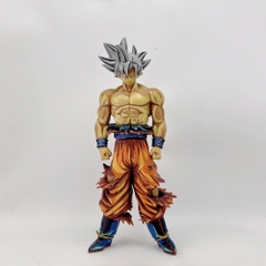 Mô Hình Dragon Ball Songoku ultral tóc trắng dáng đứng - Cao 30cm - nặng 600gram - Có Box màu - N1-K40-T1-S1