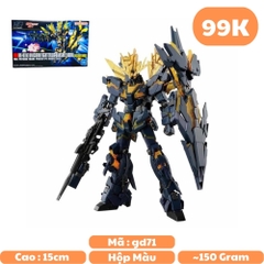 Mô hình lắp ráp Gundam HG 1/144 Unicorn fighter 02 Banshee norn ( destroyt mode ) Cao 15cm - nặng 150gram - Có hộp màu -  SKU : No.175 - N1-K6-T3-S2