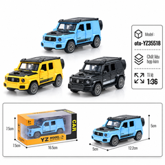 Mô Hình xe Oto đua hợp kim , tỉ lệ 1:36 - Dài 12.2cm - rộng 5cm - cao 5cm - SKU : oto-YZ35518 - ( Vat : 103-01-35 )