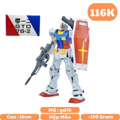 Mô hình Gundam GTO RX-78-2 Gundam 1/144  Cao 17cm - nặng 150gram - Figure Gundam - Có hộp màu SKU : NO012-1 - K19-T4-S9