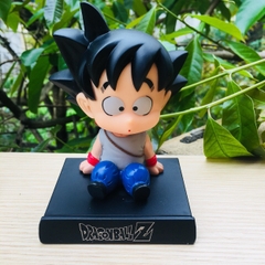 Mô Hình đồ chơi - Son Goku Áo Xám Lắc Đầu - Dragon Ball - Bộ lắc đầu - Có Hộp Màu - N3-K27-T1-S3