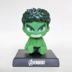 Mô Hình đồ chơi -  Hulk Lắc Đầu - Avengers - Bộ lắc đầu - Có Hộp Đẹp - Có Hộp Đẹp - N3-K24-T2-S2
