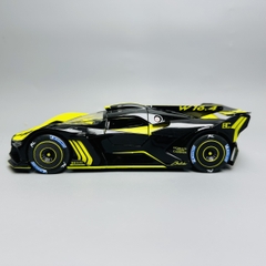 Mô Hình Xe bugati màu vàng đen 1:24 Hợp kim - Có tiếng - đèn pha sáng - Dài 21cm - rộng 9cm - cao 5cm - nặng ~ 800gram - FULL BOX : box màu SKU : oto222 - N3-K6-T4-S1