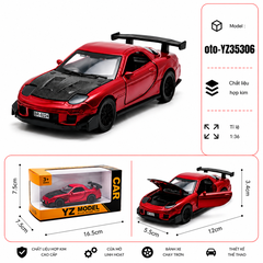 Xe thể thao nhiều màu sắc chất liệu hợp kim , tỉ lệ 1:36 : SKU : oto-YZ35306 ( Vat : 103-01-35 )