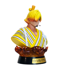 Mô hình đồ chơi - Sanji Tượng Bán Thân + có Led RGB siêu đẹp - One Piece - Có Hộp Màu