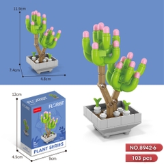 Bộ lắp ghép Hoa 103pcs. SKU: LG-8942-6 ( VAT 001-06-11 ) K131-T1-S6