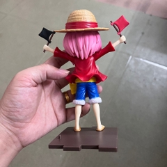 MÔ HÌNH ANYA FORGER - SPY X FAMILY - TANTEI-GOKKO Cosplay Luffy - Cao : 23cm - Nặng : 250gram - Có Hộp Màu - N1-K36-T3-S1