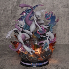 Hàng Cao Cấp -  Mô Hình Pokemon Mewtwo các biến thể bản cao cấp - Có led Đế - Cao : 29cm - Ngang : 23cm - Nặng : 1.7 kg - Figure pokemon - Full Box - K9-T3-S12