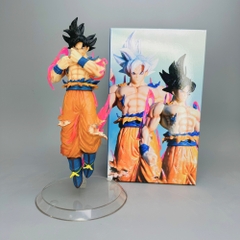 Mô Hình Dragon Ball Songoku vô cực tóc đen cởi trần - Cao 24cm - Nặng 300gram - Figure DragonBall - No box - N1-K37-T1-S10