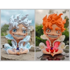 Mô hình đồ chơi - Luffy gear 5 nika màu cam chibi siêu dễ thương - OnePiece - no box - N1-K28-T3-S2