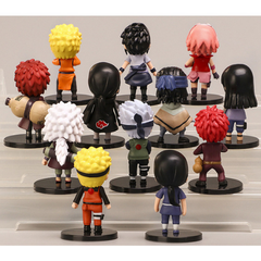 Mô hình đồ chơi - Combo 12 nhân vật Naruto Sasuke Sakura Gaara Itachi Kakashi Hinata Jiraira ... - Naruto - No Box - N3-K39-T1-S1